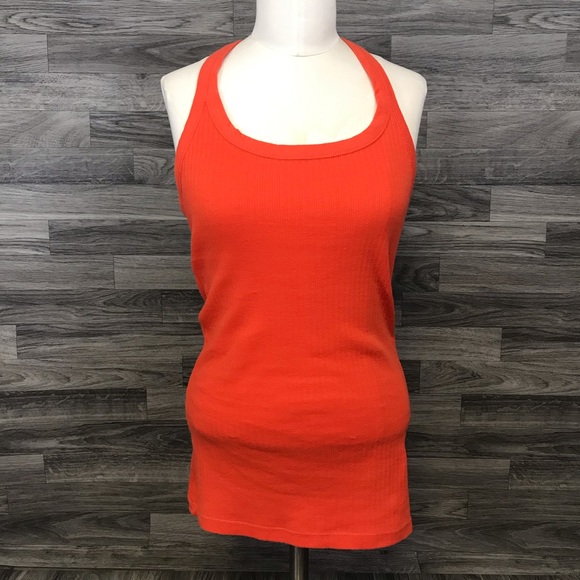 Free People Orange Tank Top - Picture 1 of 5